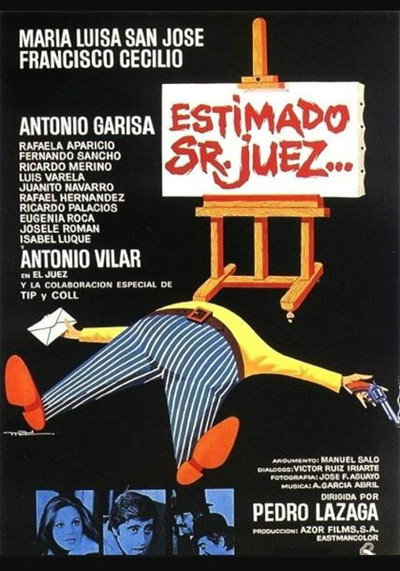 Póster de Estimado Sr. juez...