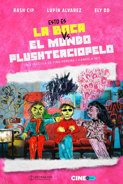 Póster de Esto es La Boca vs. El mundo Plushterciopelo