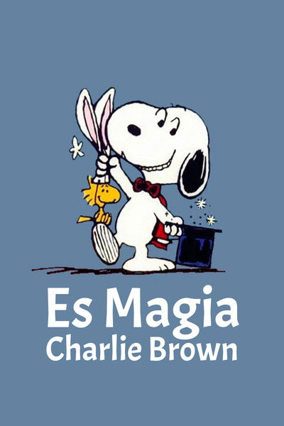 Póster de Esto es magia, Charlie Brown