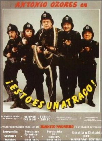Póster de Esto es un atraco