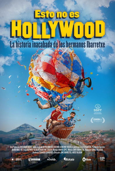 Póster de Esto no es Hollywood (La historia inacabada de los hermanos Ibarretxe)
