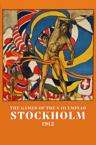 Póster de Estocolmo 1912: V Juegos Olímpicos de Verano