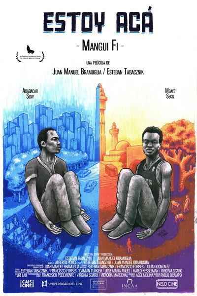 Póster de Estoy Acá (Mangui Fi)