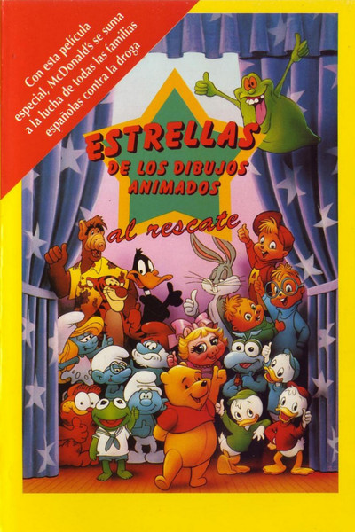 Póster de Estrellas de dibujos animados al rescate