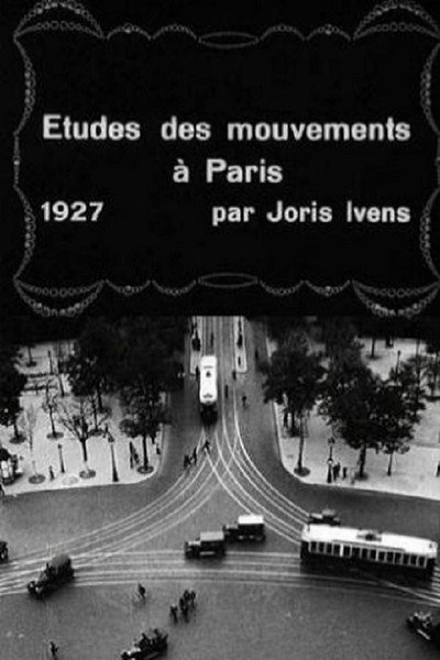 Póster de Estudios de movimientos en París