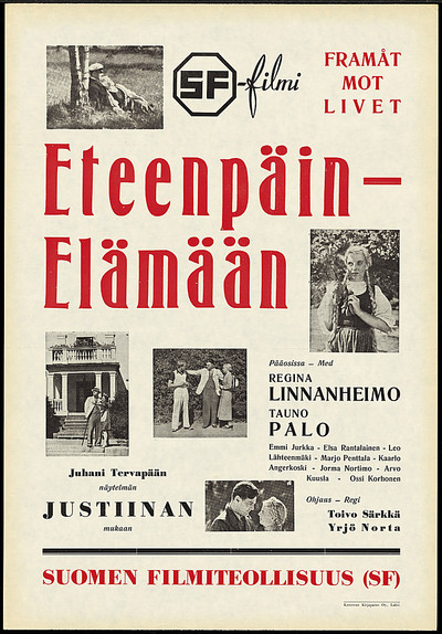 Póster de Eteenpäin - elämään
