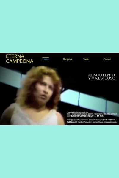 Póster de Eterna campeona