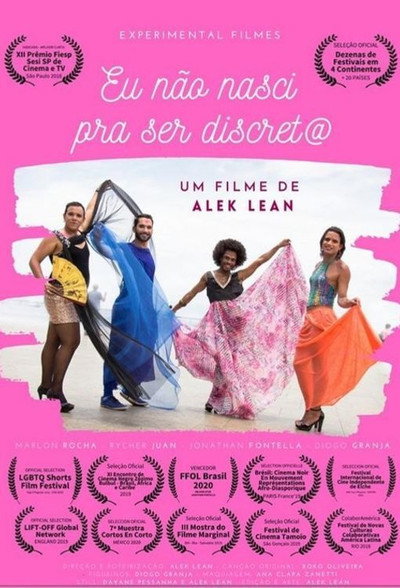 Póster de Eu não nasci pra ser discreta