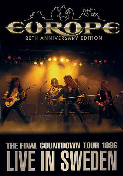 Póster de Europe: Final Countdown Tour - Live in Sweden 1986