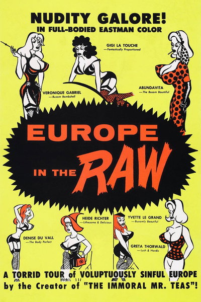 Póster de Europe in the Raw
