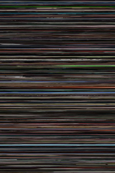 Póster de Every Feature Film on my Hard Drive, 3 Pixels Tall and Sped Up 7000%