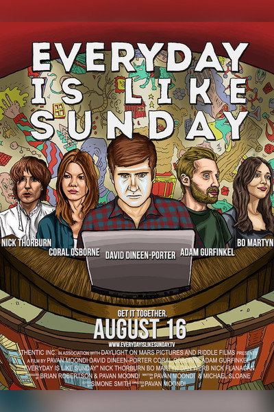 Póster de Everyday Is Like Sunday