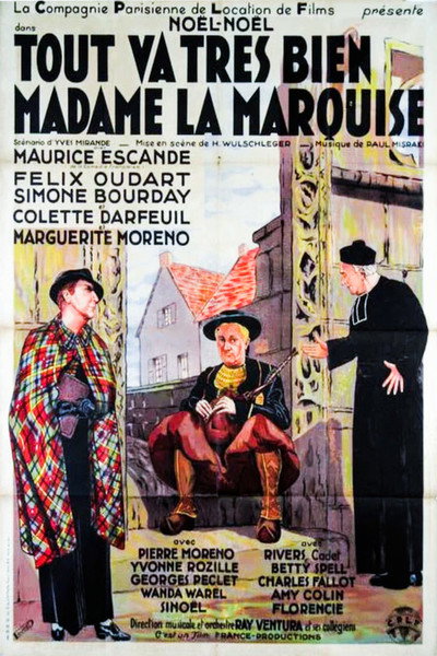 Póster de Everything is Going Very Well Madame la Marquise