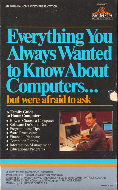 Póster de Everything You Always Wanted to Know About Computers... But Were Afraid to Ask