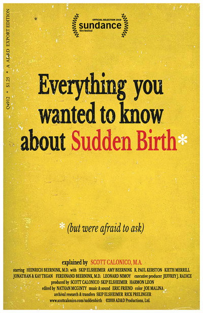 Póster de Everything You Wanted to Know About Sudden Birth* (*but were afraid to ask)