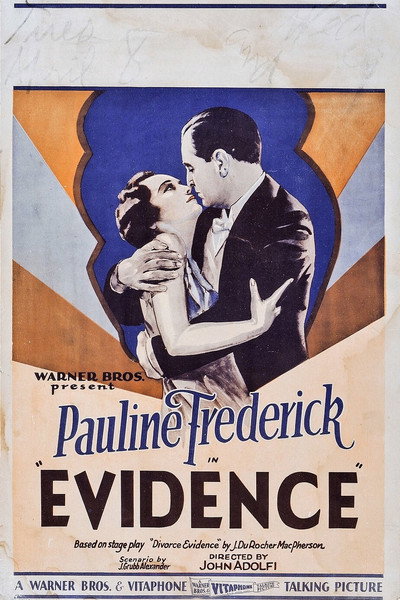 Póster de Evidence