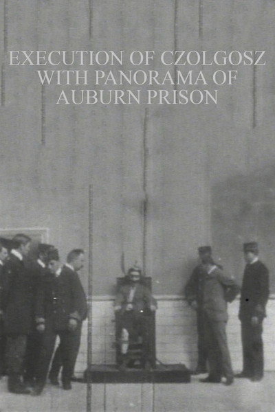 Póster de Execution of Czolgosz with Panorama of Auburn Prison