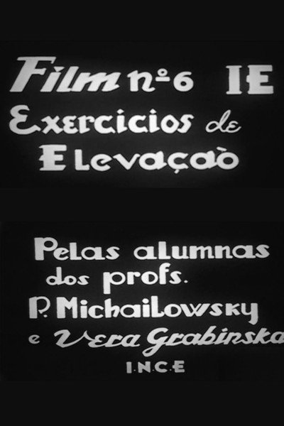 Póster de Exercícios de Elevação