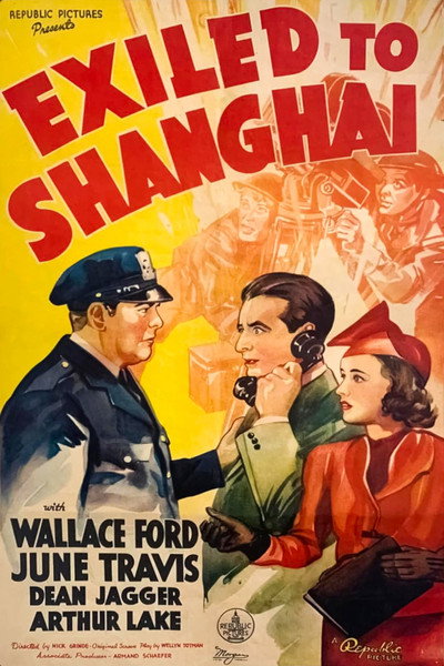 Póster de Exiled to Shanghai