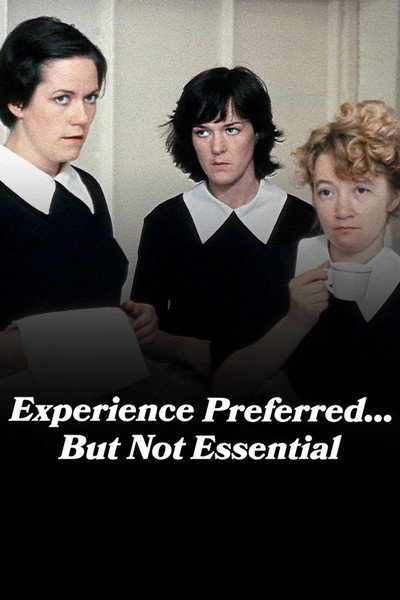 Póster de Experience Preferred... But Not Essential