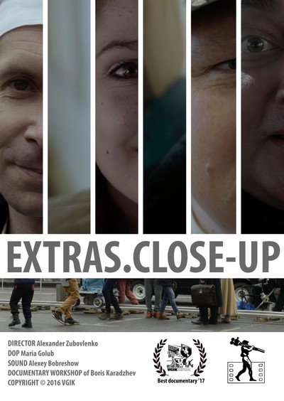 Póster de Extras. Close-up