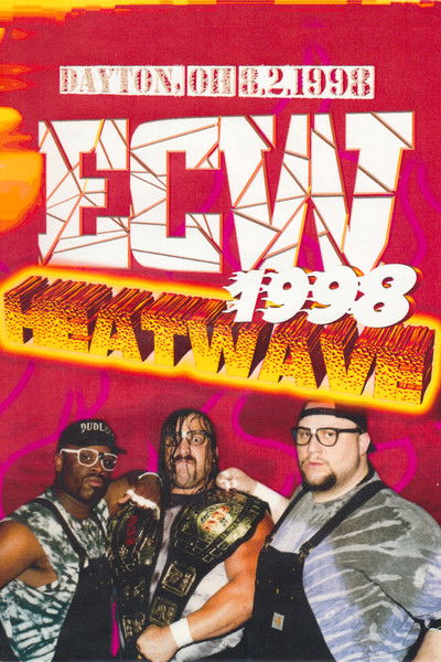 Póster de Extreme Championship Wrestling: Heatwave '98