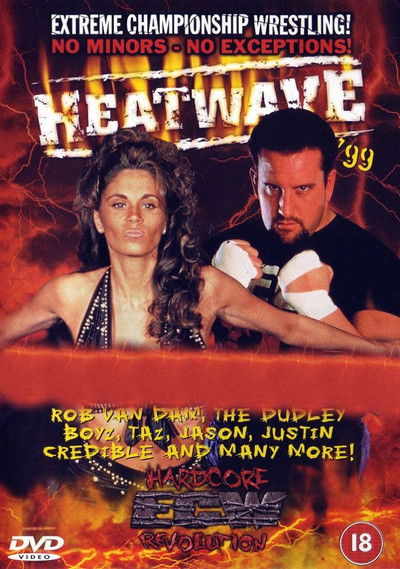 Póster de Extreme Championship Wrestling: Heatwave '99