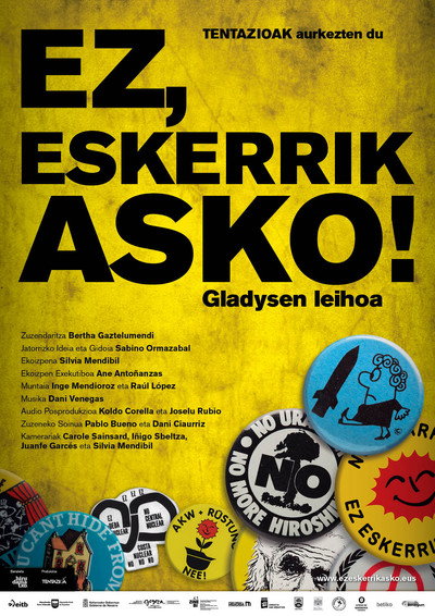 Póster de Ez, eskerrik asko! Gladysen leihoa