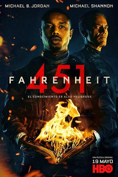 Póster de Fahrenheit 451