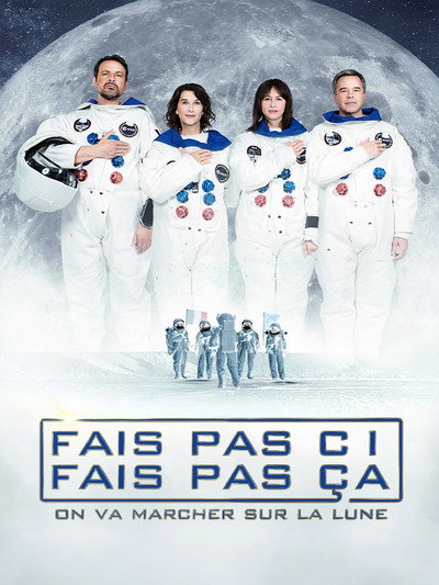 Póster de Fais pas ci, fais pas ça: On va marcher sur la Lune