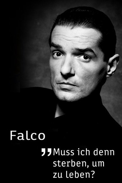 Póster de Falco - Muss ich denn sterben, um zu leben