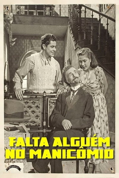 Póster de Falta Alguém no Manicômio