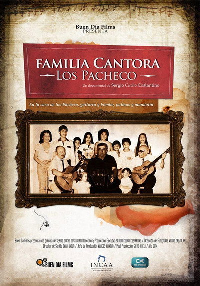 Póster de Familia Cantora, Los Pacheco