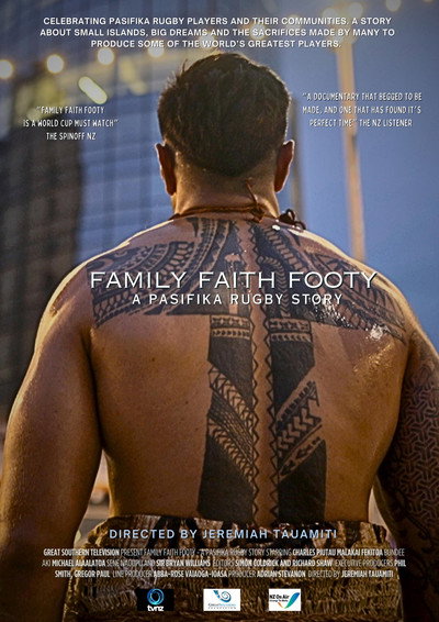 Póster de Family, Faith, Footy: A Pasifika Rugby Story
