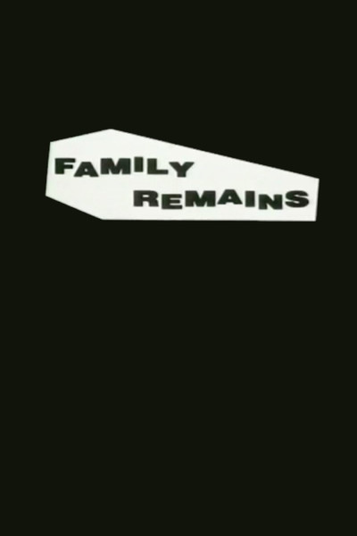 Póster de Family Remains