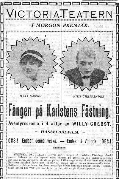 Póster de Fången på Karlstens fästning