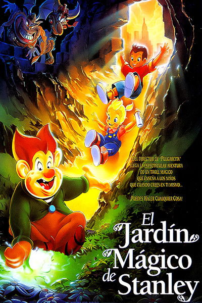 Póster de Fantasía en el parque central