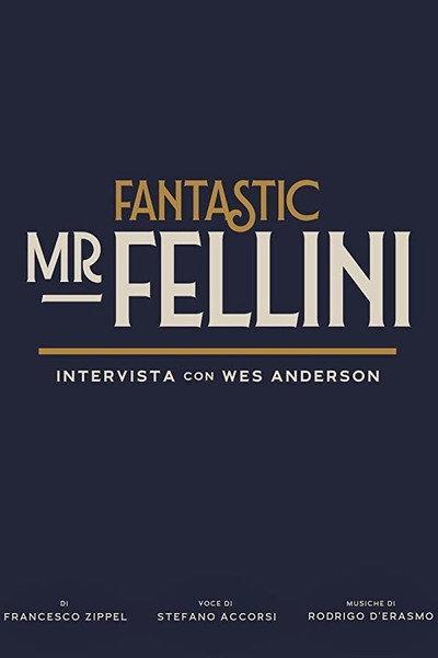 Póster de Fantastic Mr Fellini - intervista con Wes Anderson