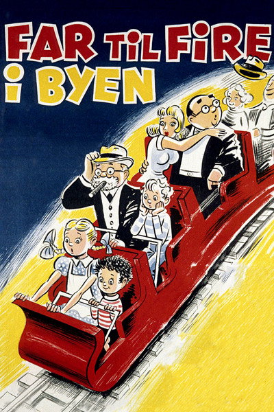 Póster de Far til fire i byen