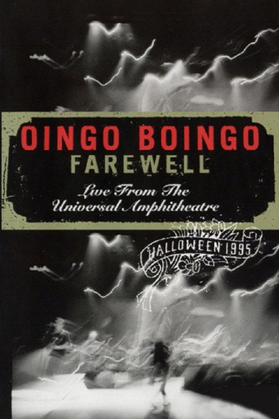 Póster de Farewell: Live from the Universal Amphitheatre Halloween 1995