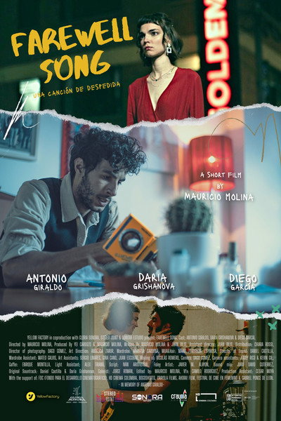 Póster de Farewell song