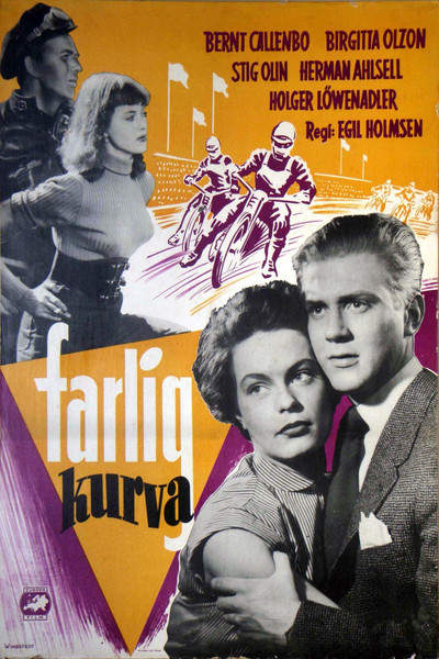 Póster de Farlig kurva