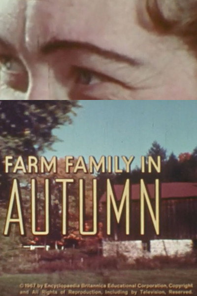 Póster de Farm Family in Autumn