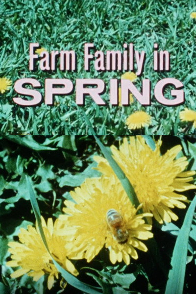 Póster de Farm Family in Spring
