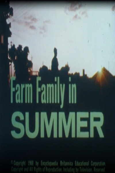 Póster de Farm Family in Summer