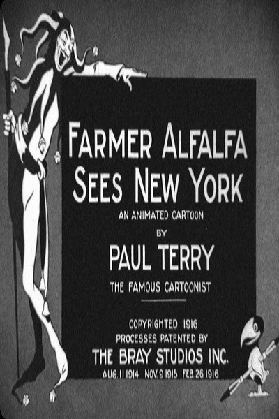 Póster de Farmer Al Falfa Sees New York