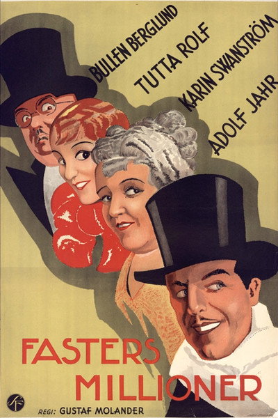 Póster de Fasters millioner