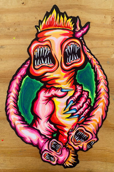 Póster de Fat Fleshy Fingers