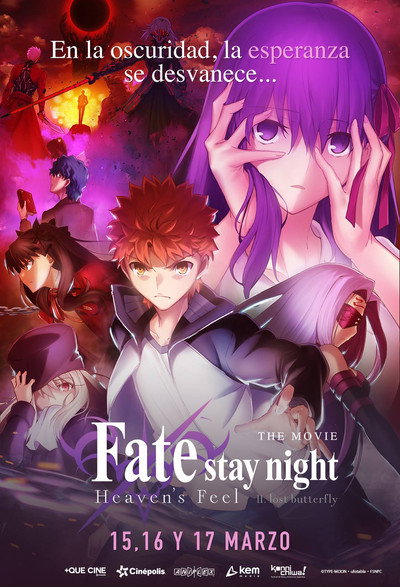 Póster de Fate/stay night [Heaven's Feel] II. lost butterfly