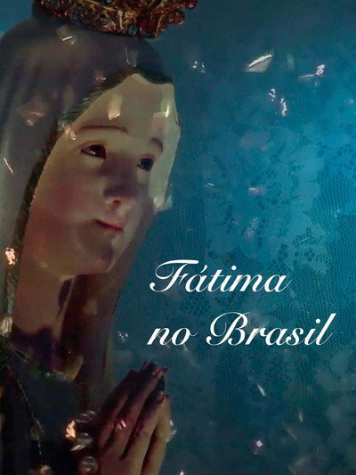 Póster de Fátima no Brasil